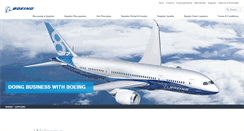 Desktop Screenshot of boeingsupplier.com